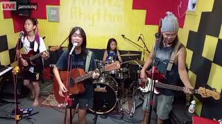 WHATS UP_(4 non blondes) LIVE JAMMING FATHER & KIDS ( @FRANZRhythm ) #franzrhythmstudio