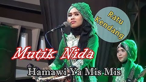 Kendang cewek hijab nyanyi hamawi ya mis mis