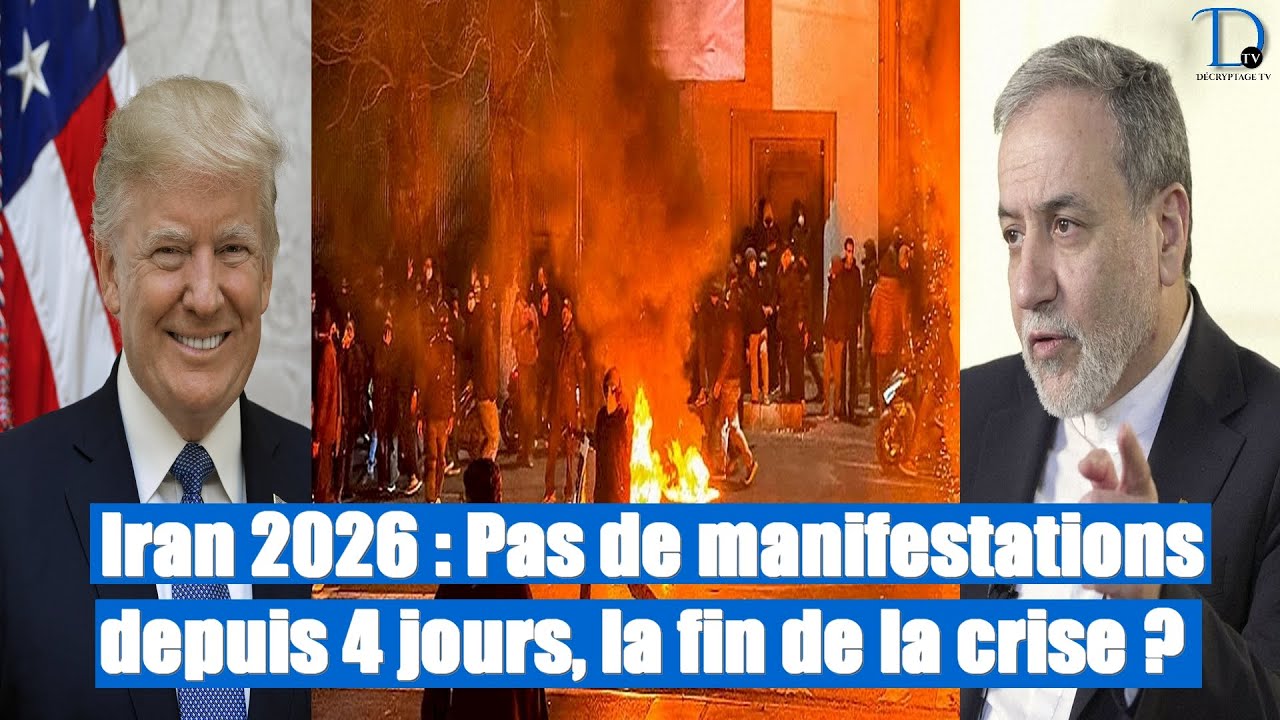 Complot ? L'Iran accuse les USA et Israël de piloter les manifestations.