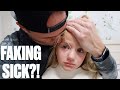 WAS SHE FAKING SICK TO SKIP SCHOOL? WE WENT TO THE DOCTOR TO FIND OUT!