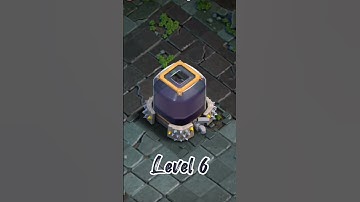 Level 1 to MAX Dark Elixir Storage in COC | #coc #shorts