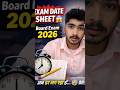 Exam date sheet #study #motivation #exam#viral #reels #nagendra learning platform