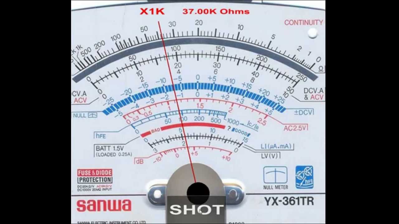 Ohm Meter Simulator Youtube