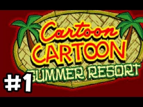 Cartoon Cartoons: Summer Resort (Shockwave) - Playthrough/Longplay 