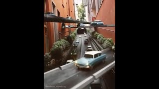 Very Cool 3D highway animation