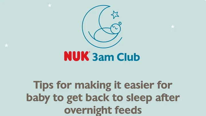 How To Feed Baby Overnight with Baby Sleep Trainer | NUK