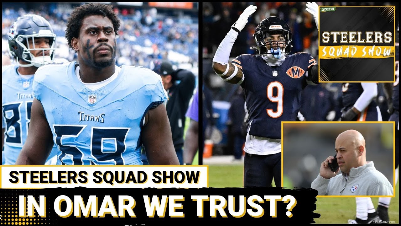 STEELERS SQUAD SHOW: Brisker & Joseph-Day Are Here! Free Agency Breakdown + Rodgers Update