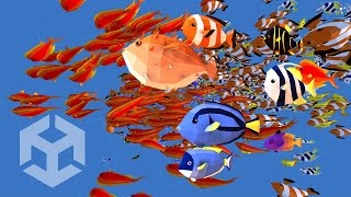 I made fish come to live with Unity