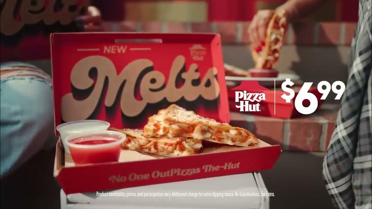 Pizza Hut Melts Pizza Enough for 2 Price for 1 Commercial Ad