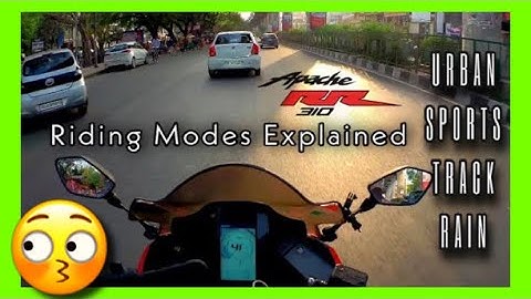2021 TVS Apache RR 310 | Riding Modes Explained in Detail | BS6 | #rr310 #zayfsiddiqui