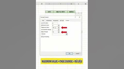 Mẹo vặt Excel #excel #tinhoccoban #tinhocvanphong #tinhoc