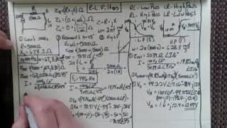 Lecture 13c2 AC network theory RL High pass filter 9b