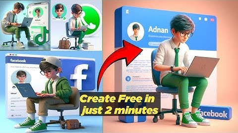 How to create 3D AI Social media boy Images | Viral photo editing | bing image creator tutorial | ai