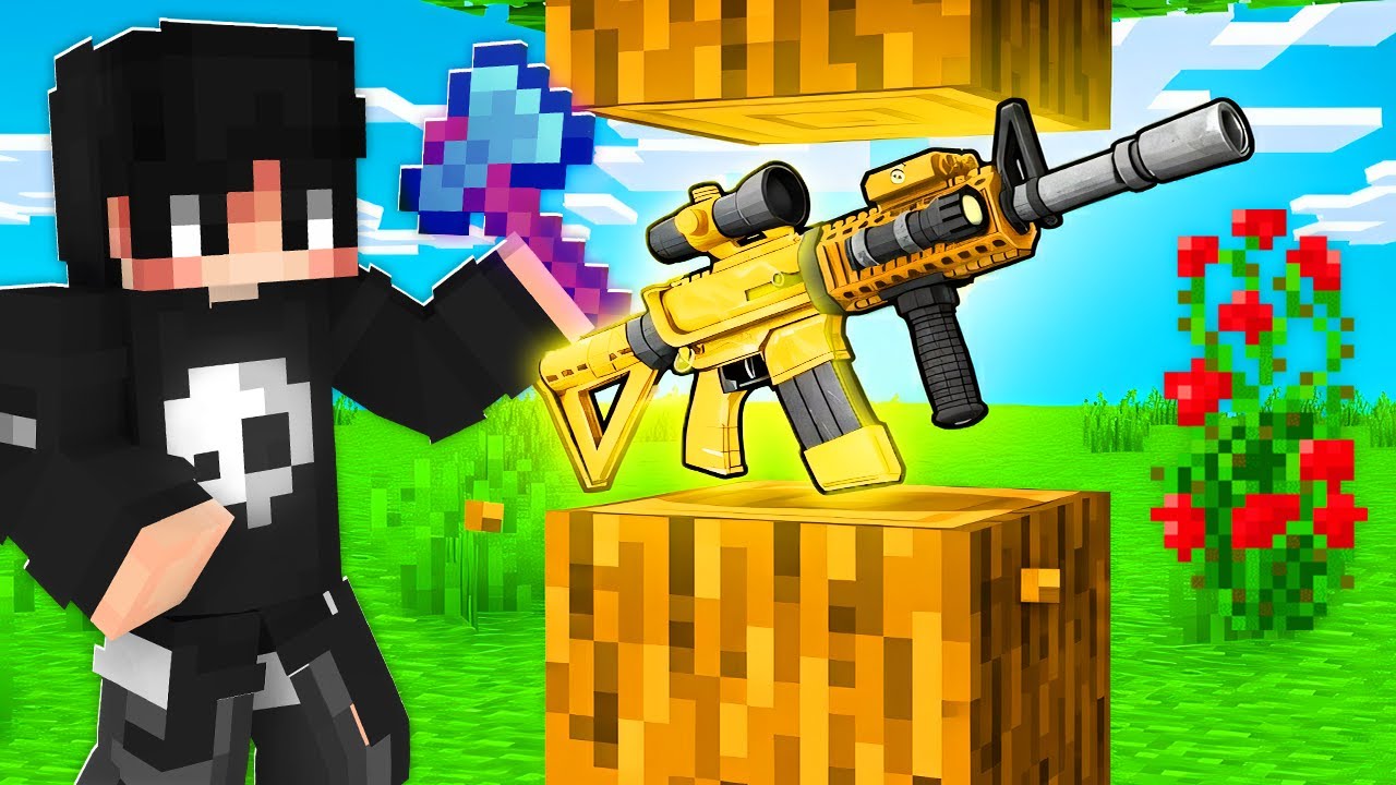 ماين كرافت ولكن الاشجار تعطي اسـلحة اسطورية !!؟