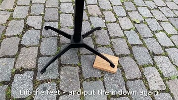 RoXTable - the self-stabilising table!