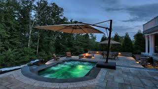 Outdoor Patio Ideas With Hot Tub