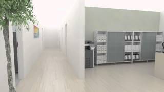 McFloorplans - Walk-through animation - Office
