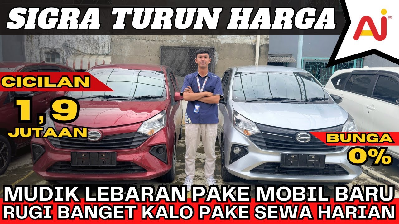 DAIHATSU SIGRA TERBARU‼️ CICILAN NYA CUMA 1 JUTAAN⁉️ WAKTU NYA BELI DI AWAL TAHUN 2026‼️