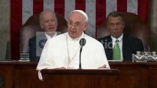 DC: POPE CONGRESS:SON OF IMMIGRANTS(RUBIO IN SHOT)