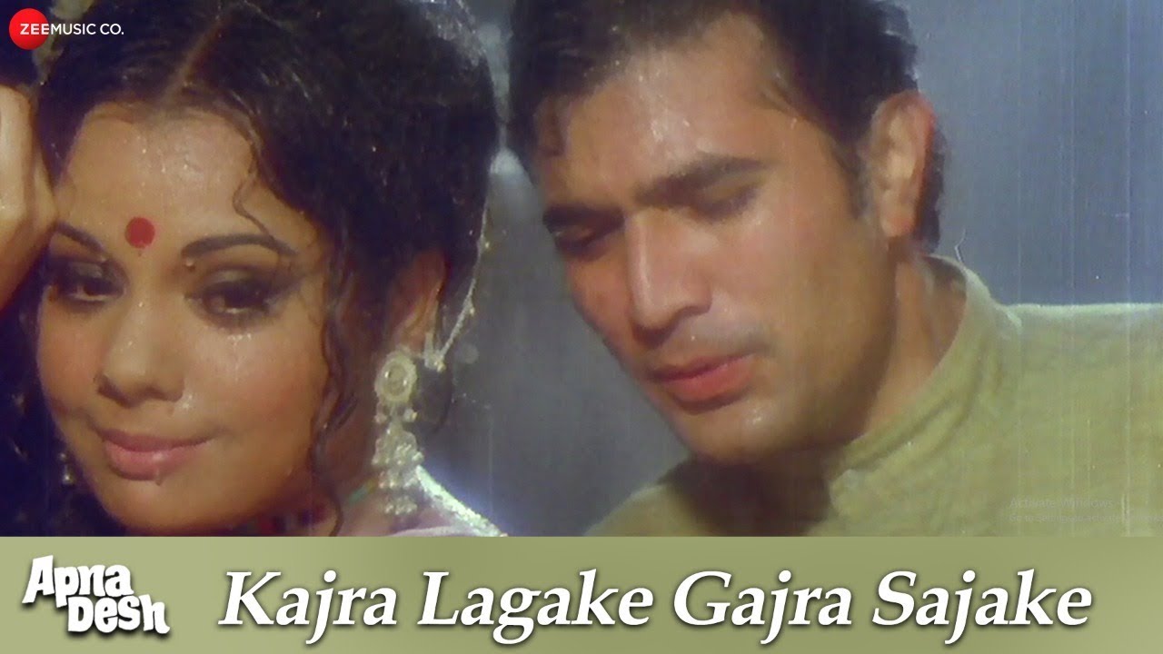 Kajra Lagake Gajra Sajake   Apna Desh  Rajesh Khanna Mumtaz  Kishore Kumar  Lata Mangeshkar