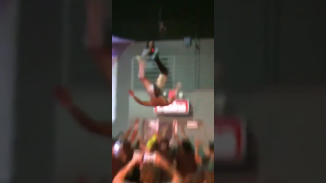 FROM THE BALCONY! Adam Brooks is insane!