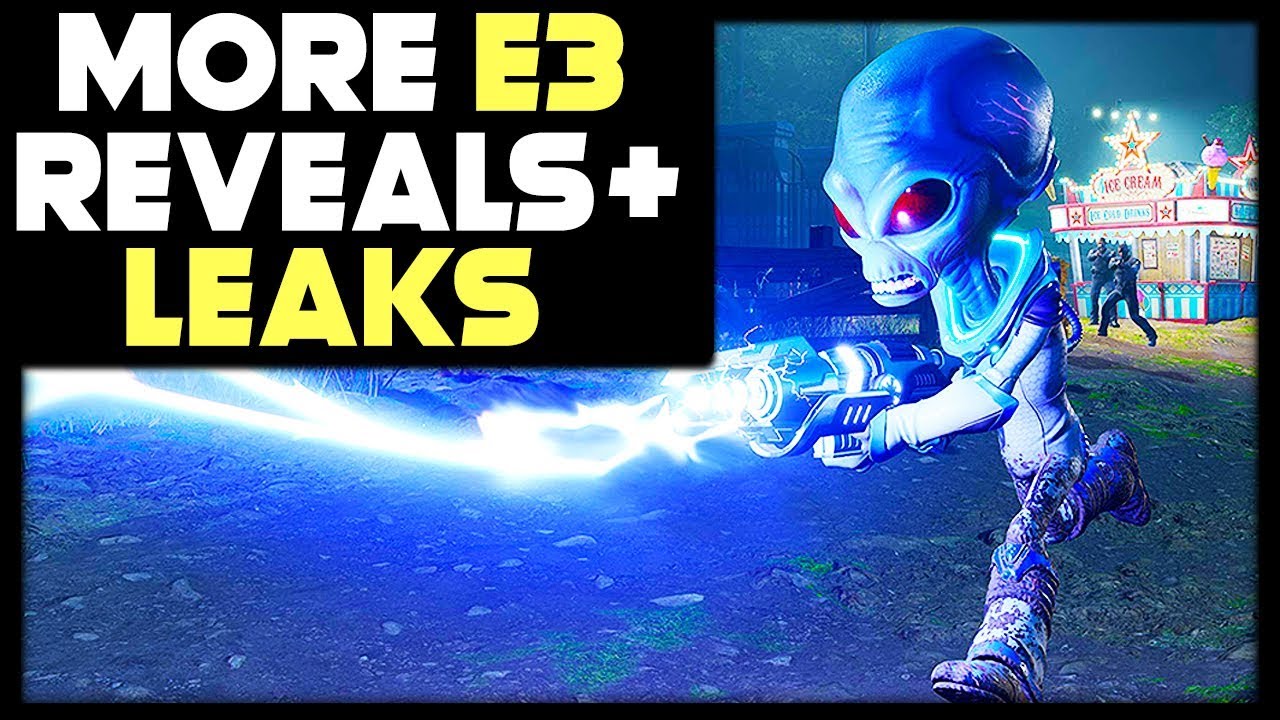 NEW PS4 GAMES REVEALED + MORE BIG E3 2019 LEAKS!