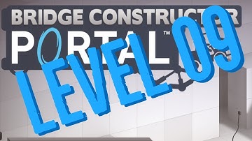 Bridge Constructor Portal Level 9 Super-Colliding Super Button