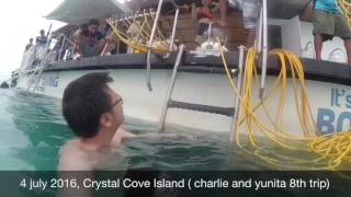Helmet Diving at Crocodile Island Boracay by Xiaomi Yi Action Camera july 2016
