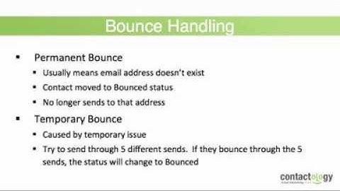 Email Deliverability Best Practices: Bounce Handling
