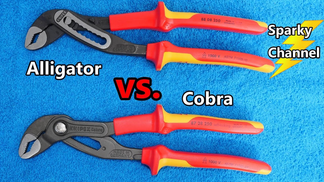 Knipex Alligator Vs Cobra