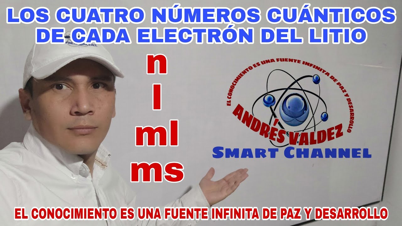 LOS CUATRO N MEROS CU NTICOS DE CADA ELECTR N DEL LITIO YouTube los-cuatro-n-meros-cu-nticos-de-cada-electr-n-del-litio-youtube