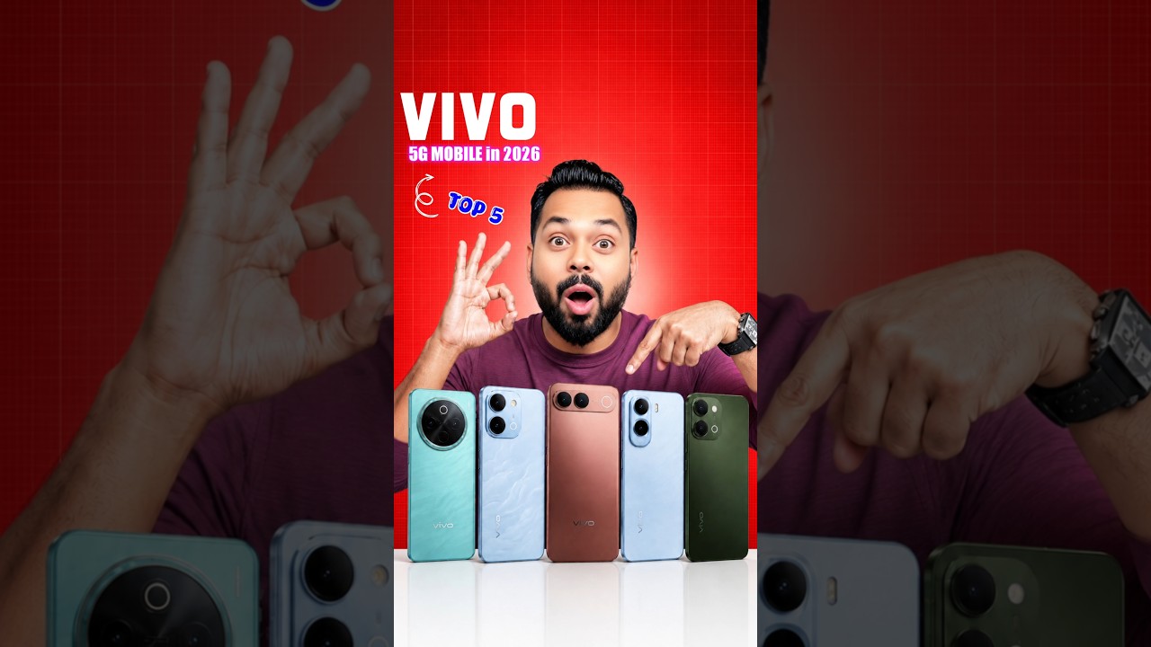 Top 5 newly launched vivo 5g mobile in 2026 ⚡ Best vivo Phone to Buy in 2026 ⚡ New vivo 5g mobile