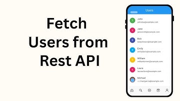 REST API Tutorial | Fetch Users Data in Flutter  from API | Complete Guide