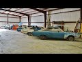 A warehouse full of barn find superbirds and talladegas