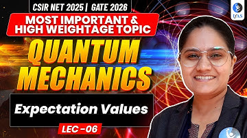 Expectation Values | Quantum Mechanics | CSIR NET Physics