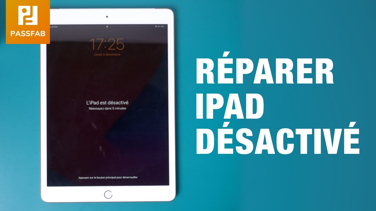 Comment réparer un iPad désactivé ? - YouTube