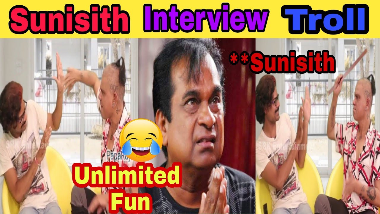 Sunisith Vs Rakesh Master Sunisith latest interview troll Sunisith