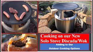 Solo Stove Cast Iron Wood Fire Grill | Fire Pit Cooking System | Outdoor Wok or Outdoor Discada