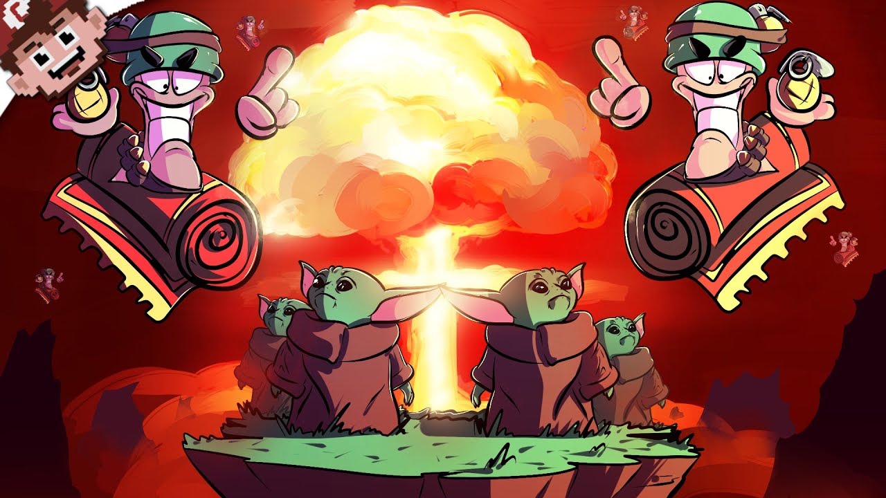 CARPET BOMBED BACK 2 DAGOBAH! (Worms W.M.D.)