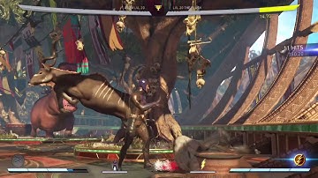 Injustice 2 - Atom Red Beaker Corner Setup