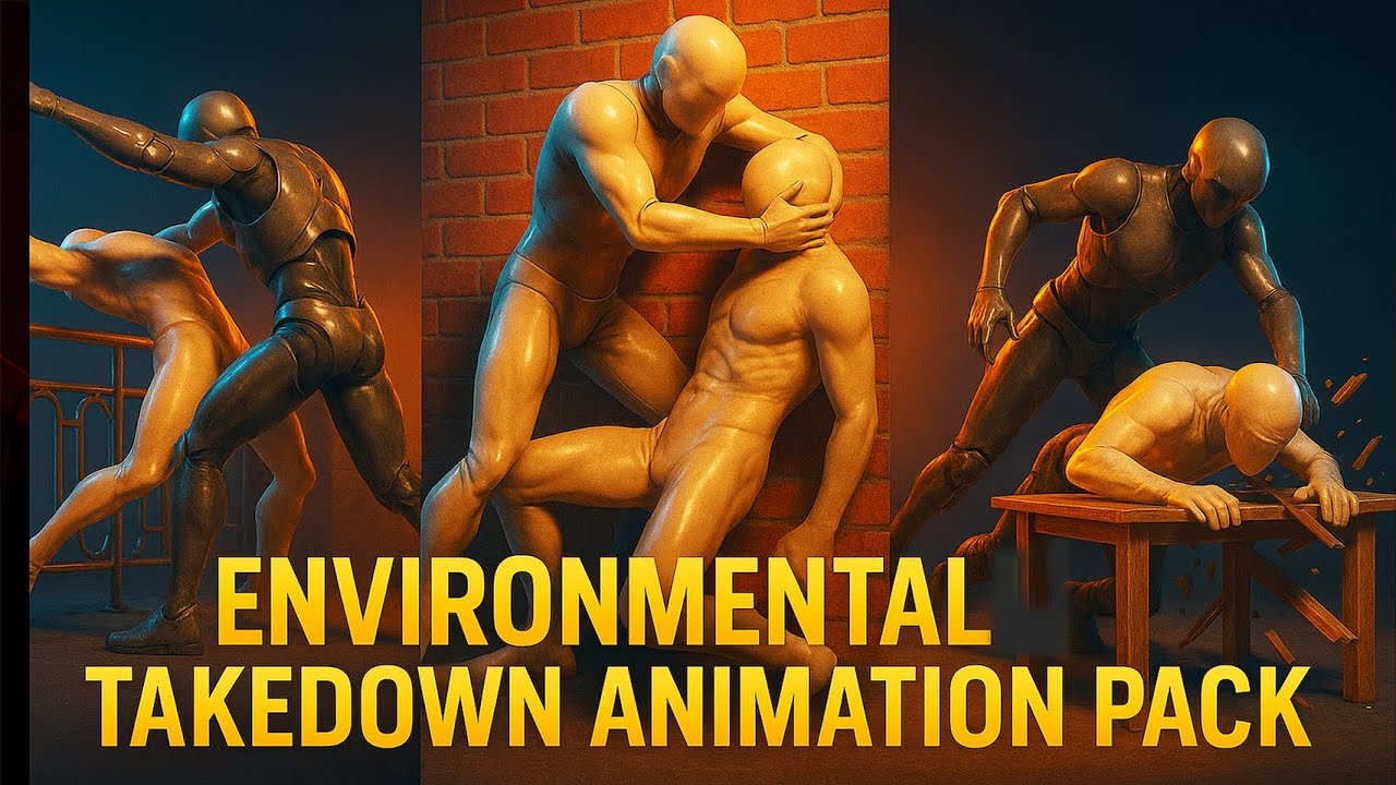 Environmental Takedown Animation Pack I Buy it now