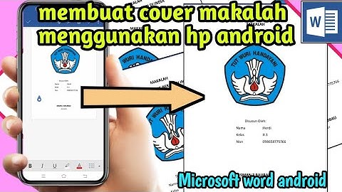 20 Cara Membuat Makalah di HP dengan WPS atau Microsoft