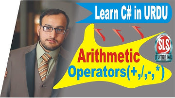 Arithmetic Operators | C# Tutorial for Beginners P3 URDU/HINDI | Learn C#