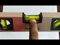 HOW TO USE BUBBLE SCALE/SURFACE MEASURING TOOL? 3 types of level measuring in one instrument.(HINDI)