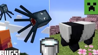 Why is that squid flying? Minecraft bugs explained!