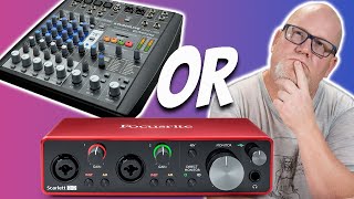 Mixer VS Interface  Which Should YOU Buy?