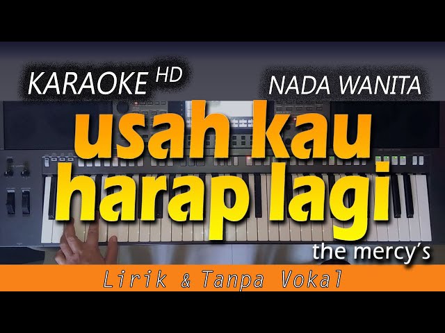 USAH KAU HARAP LAGI Karaoke | CHARLES HUTAGALUNG class=