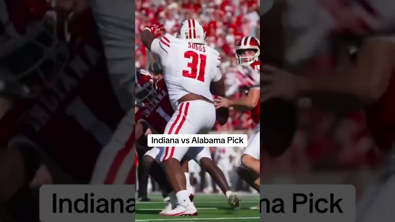 Indiana vs Alabama Pick 🏆🌹
