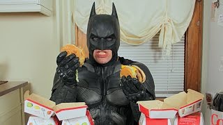 Batman Eats 10 Big Macs