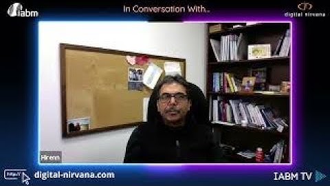 IABM Interview - In conversation with Hiren Hindocha | Digital Nirvana